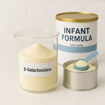 Un buen precio. Polvo amarillo claro Leche sin lactosa Yogur Irreversible Formas de unión Covalentes Resistentes al calor en línea
